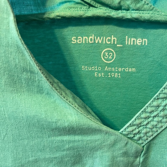 Sandwich linen dress size 32 (M) in perfect condition - Picture 3 of 9